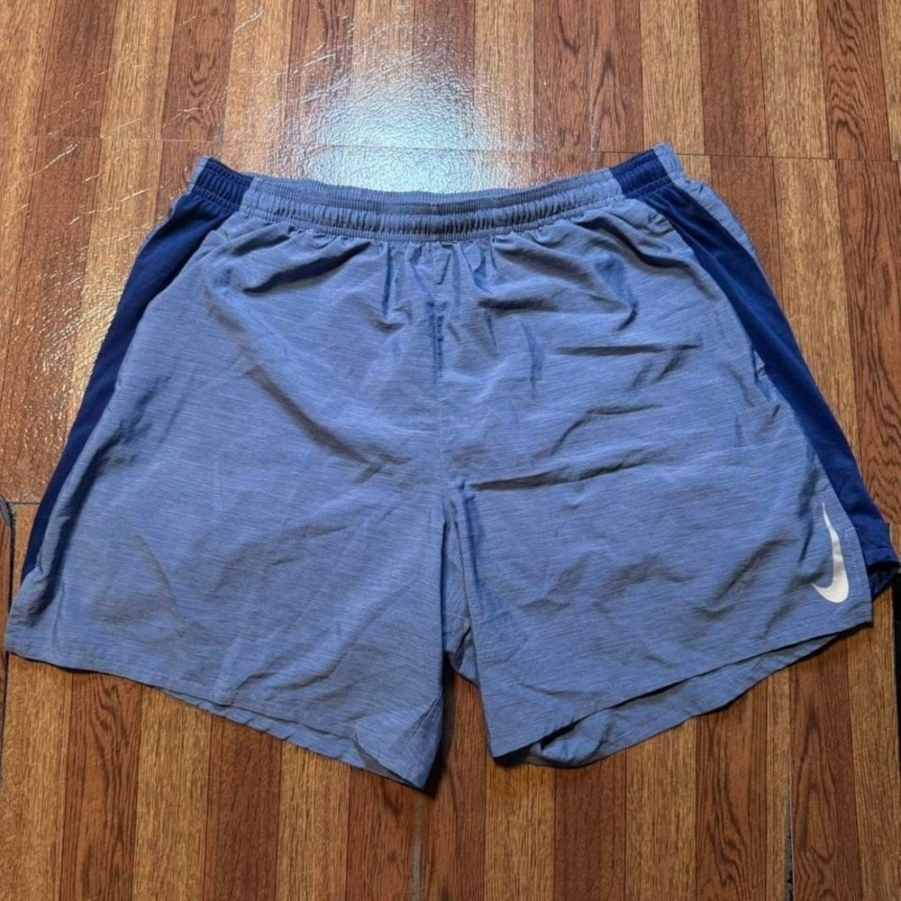 Nike Blue Retro Tech Sportswear Running Train Shorts XL